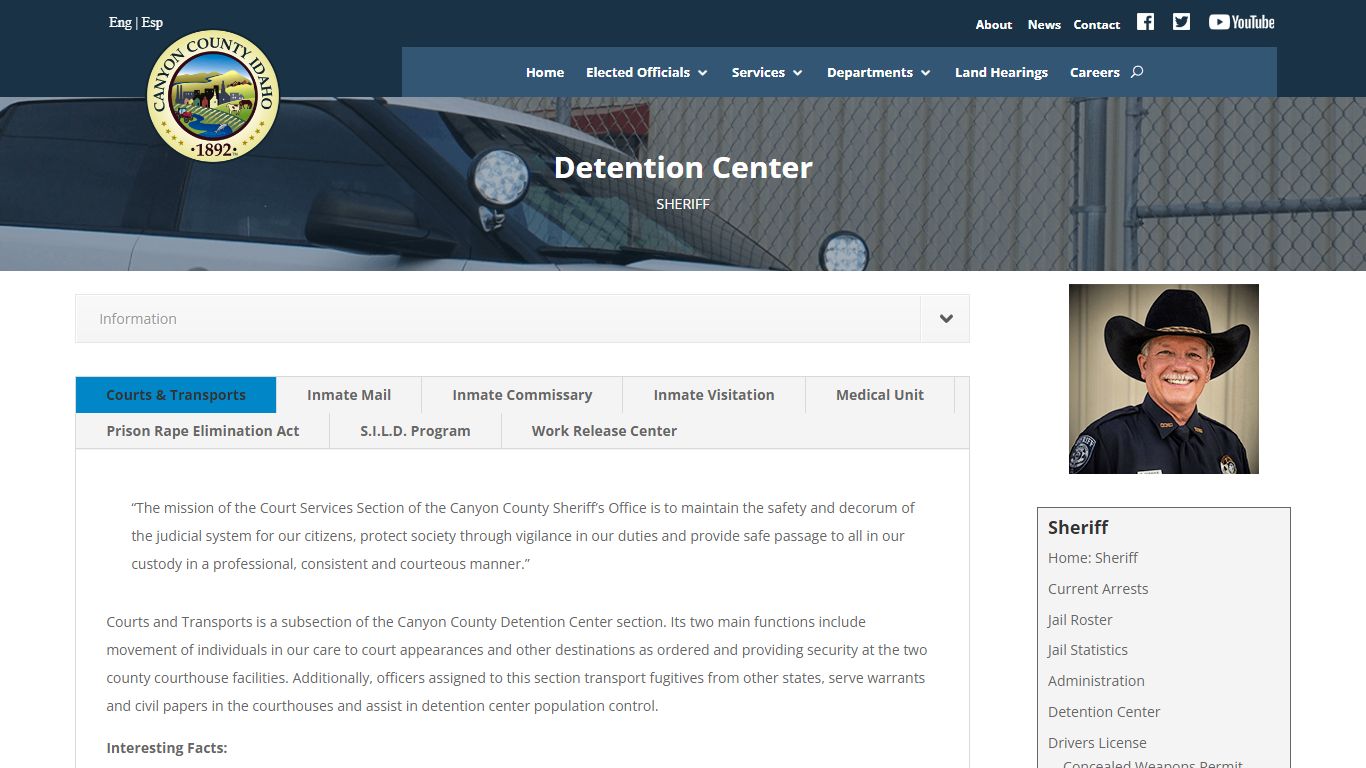 Detention Center - Canyon County, Idaho
