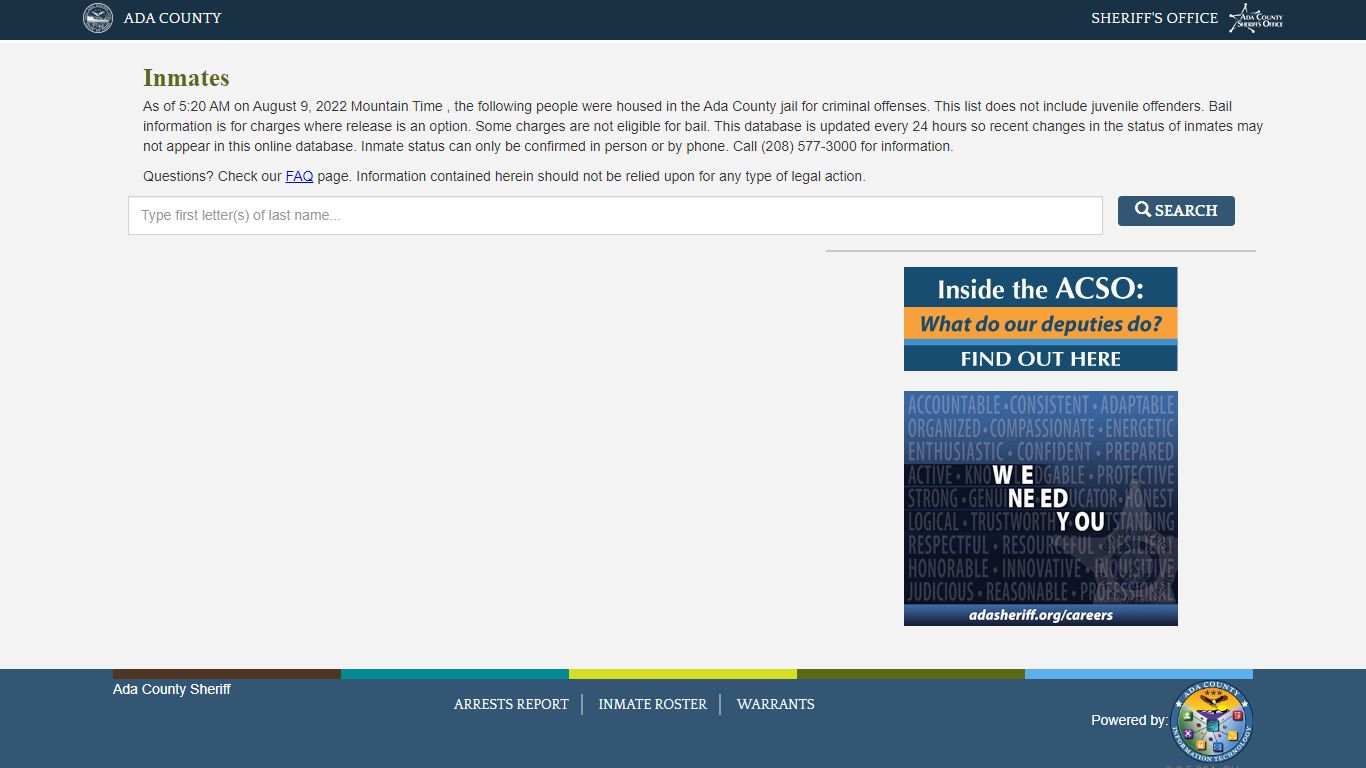 Inmate Roster - apps.adacounty.id.gov